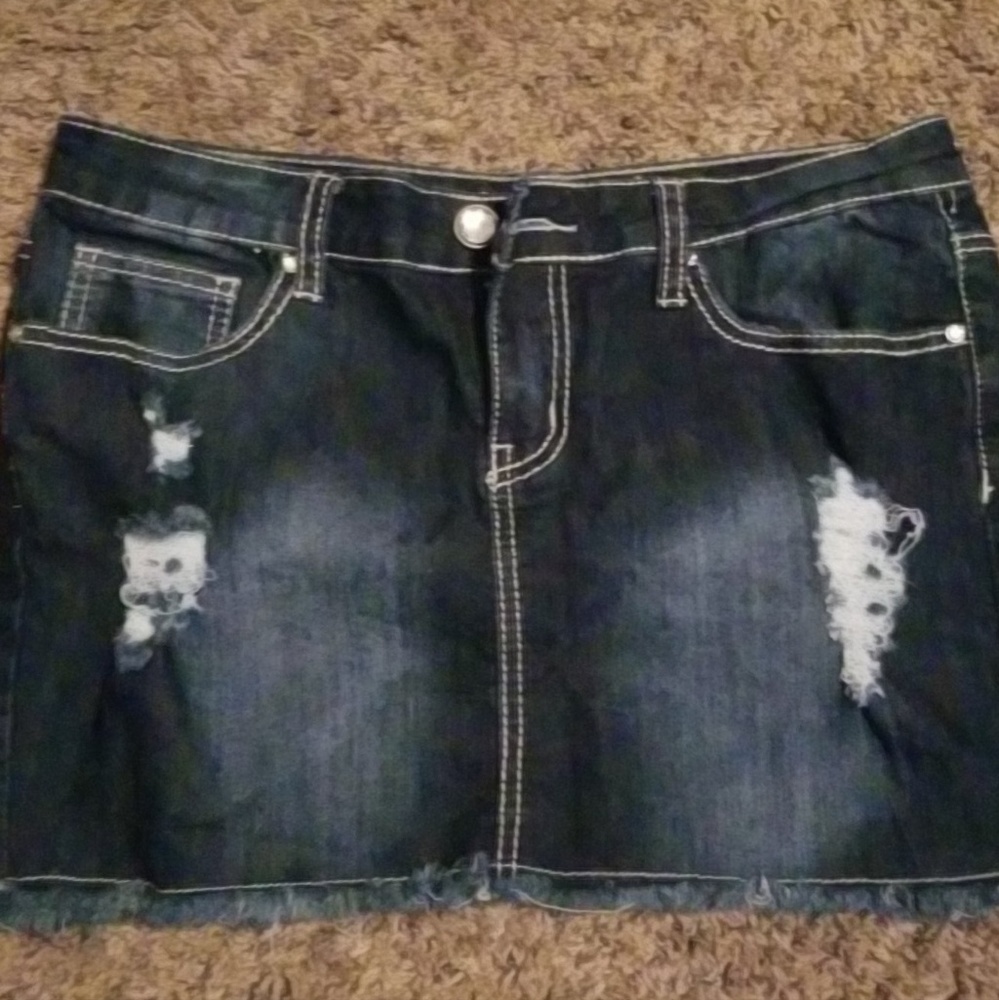 Jean skirt